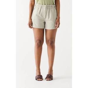 NEW DEX CLOTHING paper bag shorts in celery wash